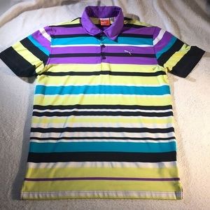 Puma Stripped Polo Shirt